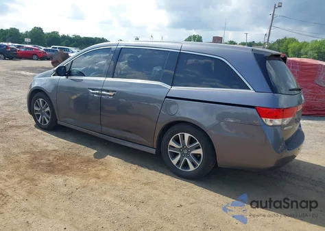2015 Honda Odyssey Touring/Touring Elite из США, поврежденный, VIN 5FNRL5H96FB101164